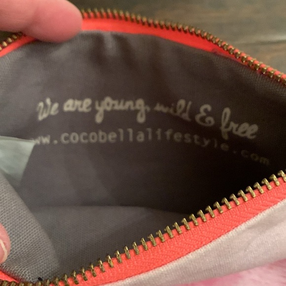 Pink Wave Cocobella Lifestyle Cotton Zip Pouch - Picture 4 of 5